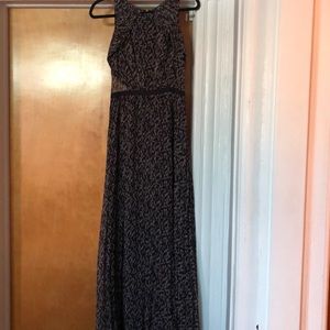 Beautiful purple maxi dress